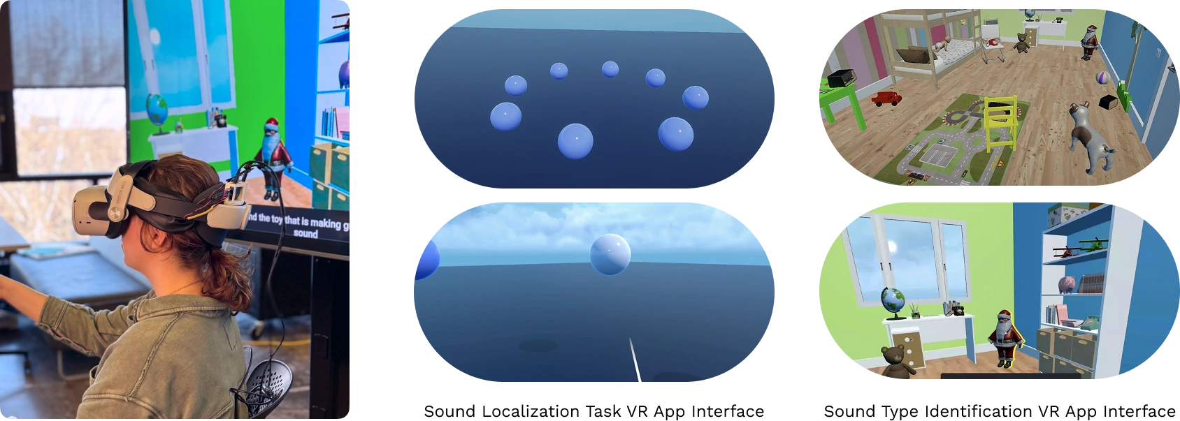 SoundHapticVR project logo and interface